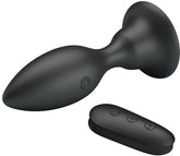 Mr Play High Quality Remote Control Vibrating Anal Plug Black Butt Plugs